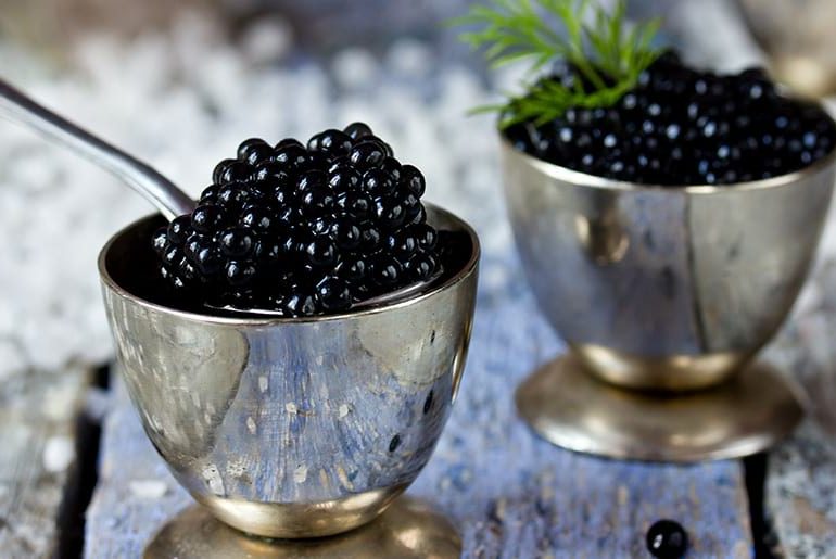 تاثیرات خاویار بر روی پوست