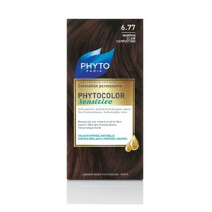 رنگ موی دائمی فیتو کالر سنستیو قهوهای کاپوچینو روشن شماره 6.77
